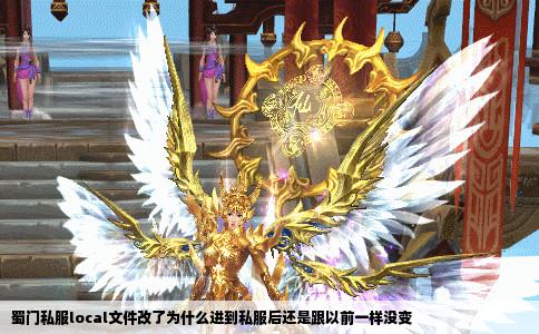 蜀门私服local文件改了为什么进到私服后还是跟以前一样没变